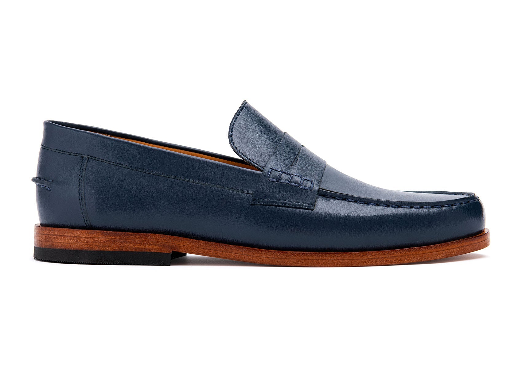 Dark Navy Moccasin